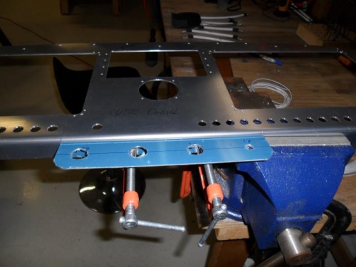 Fitting the aft control bracket