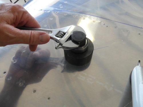 Yes, I'm about to make a hole...two actually...