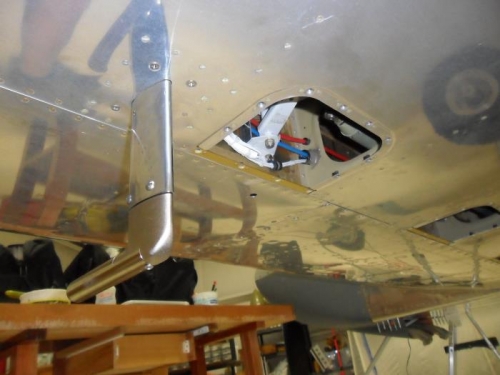 Pitot tube installed and heater tested