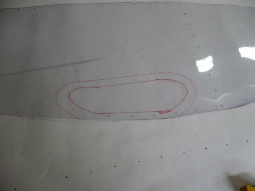 Trim out acetate