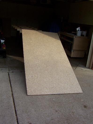 Just slide the mdf on top