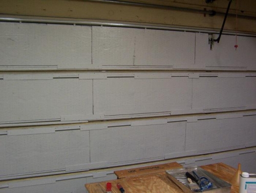 Garage door after