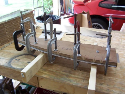 Add clamps