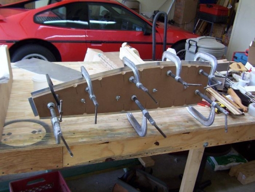 Position for putting in the crimps