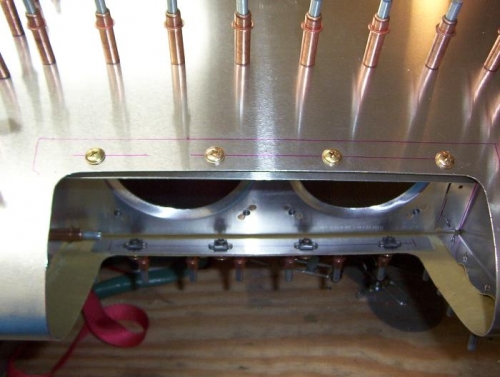 Nut Plates in place