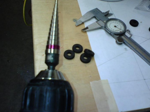 Depth mark on drill