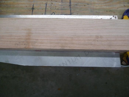 Line up bend lines to edge