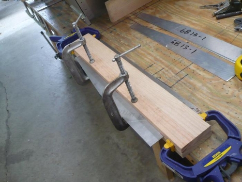 Clamp to hold part