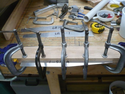 Add more clamps to table