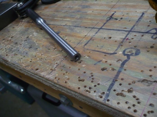 Drilled & tapped