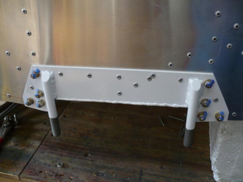 Finally riveted in place