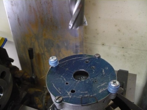 All holes in plate now