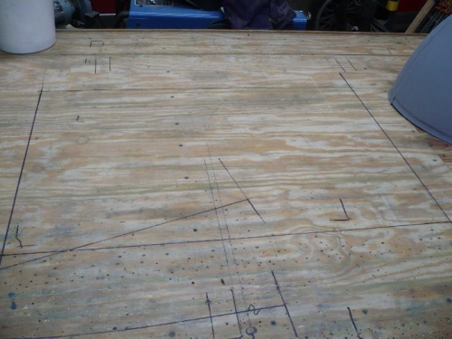 drew box on the table