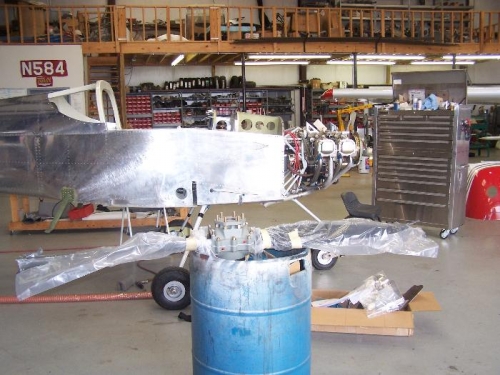 Stripped and ready to start