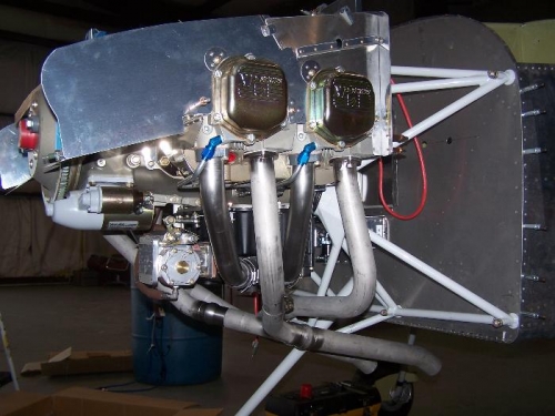 Baffles before trimming