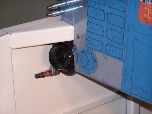 Tight fit until you get all the excess plastic off