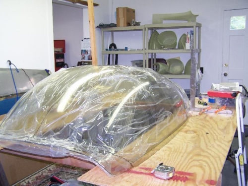 New canopy laying out center