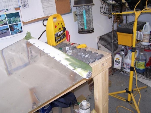 Strobe and nav light buttoned up