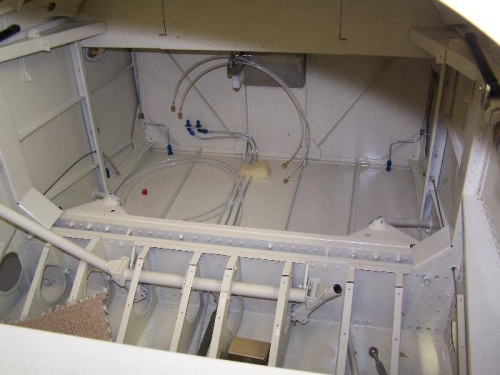 Static lines run to front