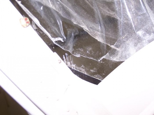 Both sides of canopy