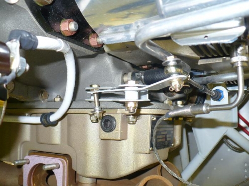 Boss and plug are in the way