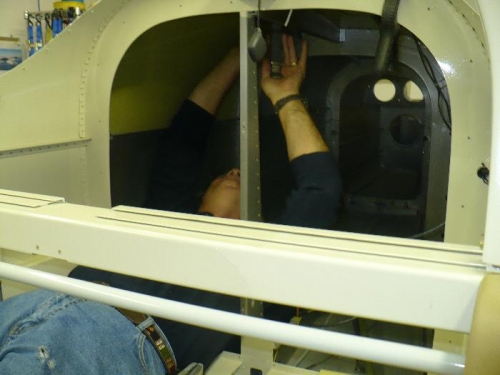 Me sleeping on the job