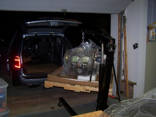 Thanks to Steve for hoist