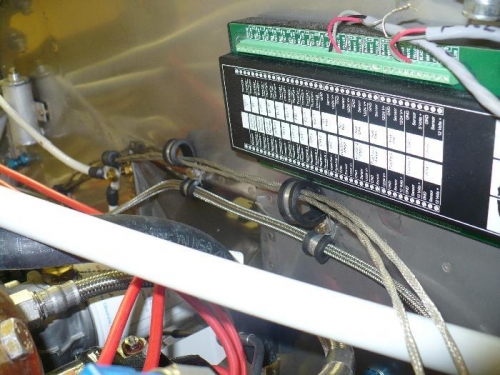 Long CHT sensor wires