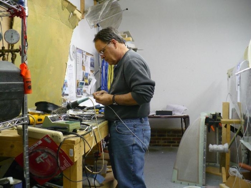 Cutting, stripping and soldering