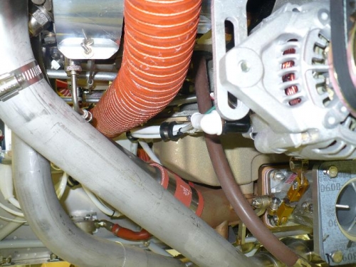 Alternator and starter wiring