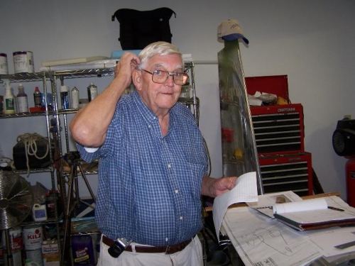 The metal master at work