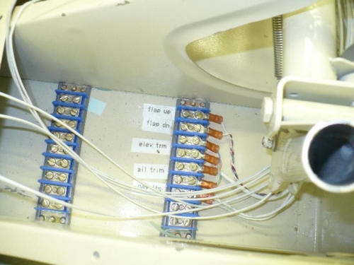 Removable stick wiring