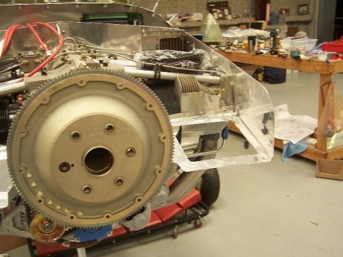 Air intake filter opening