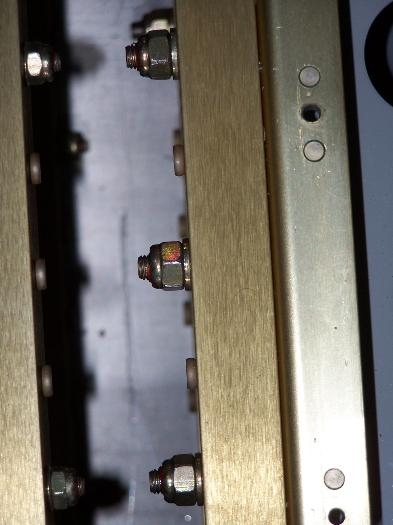 Replaced bolts and torqued