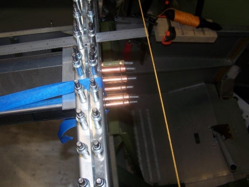 Just like the plans call for.