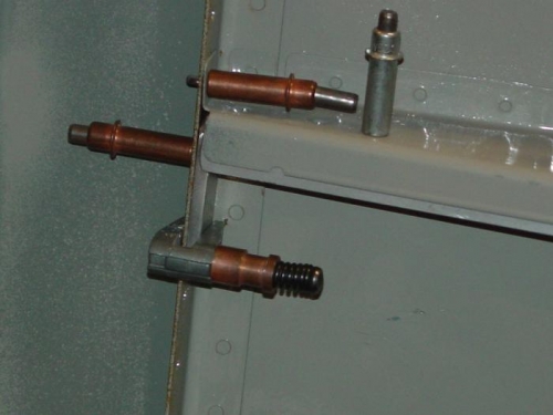 Here is the forward part of the bracket it  will be rivited to the center bracket.