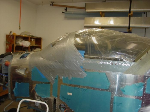 I put a layer of paint tape down befor the duct tape.