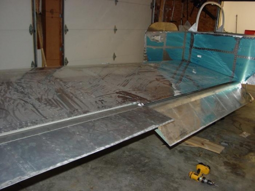 here is a photo of the flap in the down position