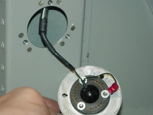 Wireing the map light to the switch.