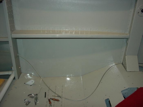 Here is the bracket rivited in.