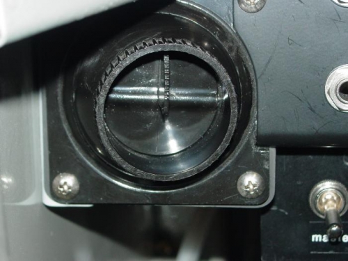 Here it is mounted to the fuselage.