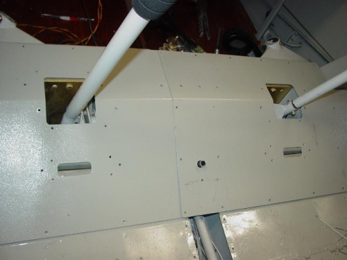 Here they have been mounted to the floor.