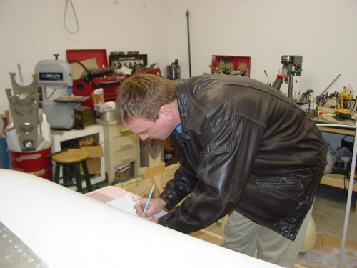 Here is Brian Meyer the EAA teck adviser that has been checking my work