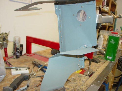 Here is a shot of the right front baffel.