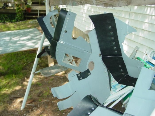 All the baffeling with gap seal on.