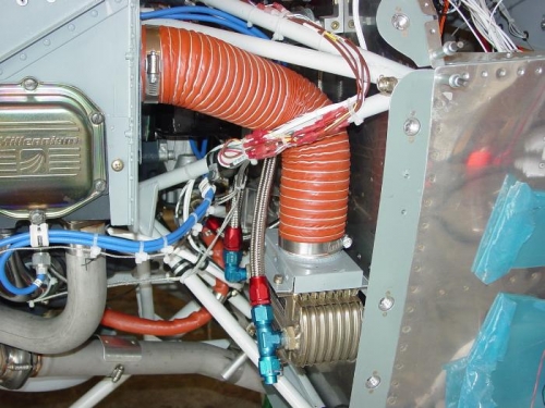 Here is the scatt tube mounted to bothe pieces