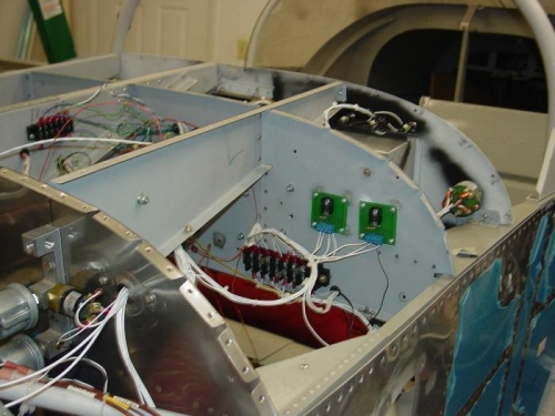 I relocated this wiring to this side behind the instrument panel so I can do repairs later.