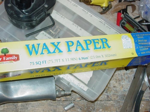 Wax paper.