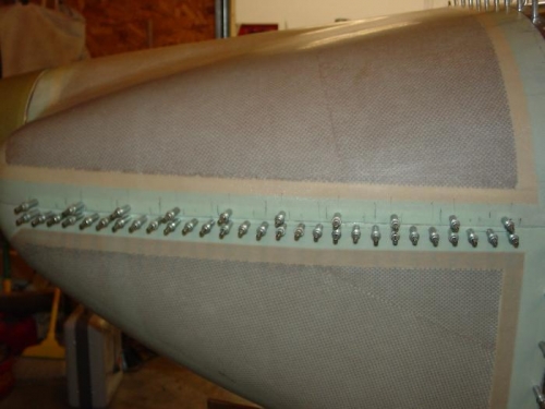 Here you can see where the screws will be located to hold the top cowling on.