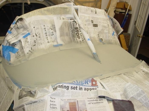 Primed the glare shield.